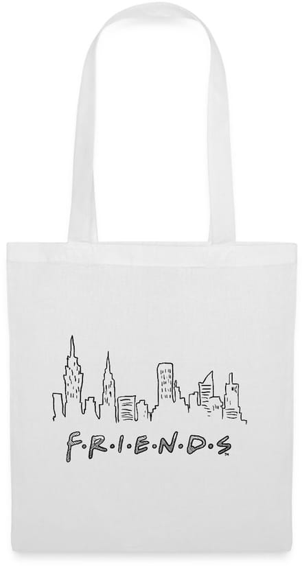 Friends New York Skyline Tas Van Stof Schoudertas