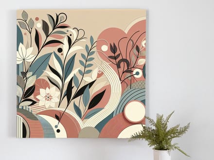 Kunstprint | Wanddecoratie | Dibond | 80 × 80 cm