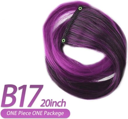 Clip in hair extension Duo Paars - plukje haar Duo Paars - haar extsention