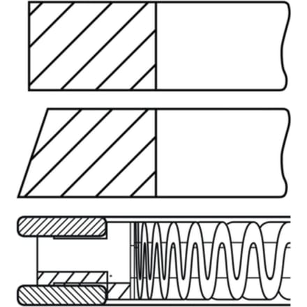 Goetze Engine Zuigerveren set GOETZE 08-437700-00