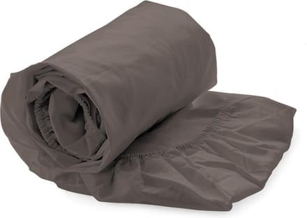 Refined Basic Twill hoeslaken - Taupe - 1-persoons (80x200 cm)