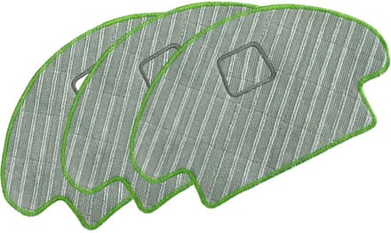 Wasbare Natte Dweilpads geschikt voor iRobot Roomba Combo en Ecovacs Deebot Ozmo 930/937/960 (3 Stuks)