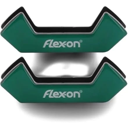 Groene Engelse stijgbeugels stickers Flex-On Safe-On