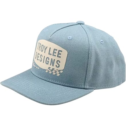 Troy Lee Designs Curved Stamp Vintage Muts Blauw Man