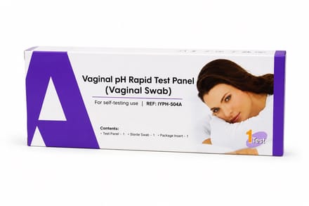 ALLTEST Vaginale pH Zelftest - Vaginale Gezondheid - Vaginale Flora - pH Balans - 1 Test