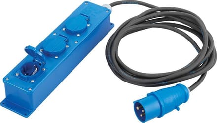 Gimeg Elektra CEE Verdeeldoos - 3-weg - 10 m