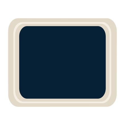Roltex Original Dienblad Blauw 42x32cm - DS089 - Horeca & Professioneel
