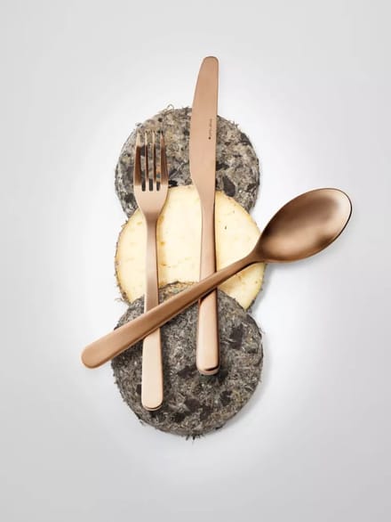 Eternum Soft PVD Copper bestekset set van 24