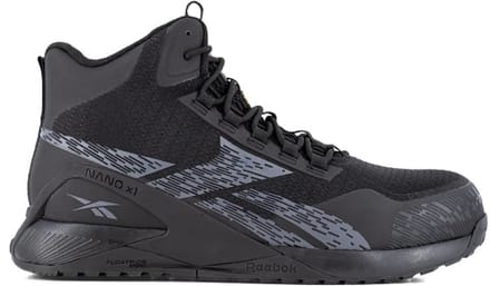 Reebok werkschoenen S3 Nano X1 Zwart Hoog