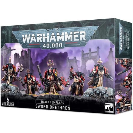 Beeldje Games Workshop Warhammer 40k - Black Templars Frères d'Épée