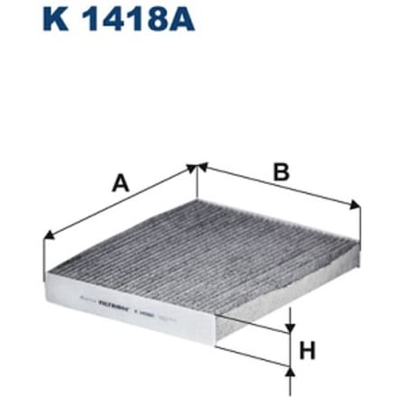 Cabinefilter FILTRON K 1418A