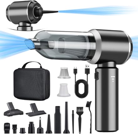 MRKK® Kruimeldief Draadloos - Auto Stofzuiger - Handstofzuiger -