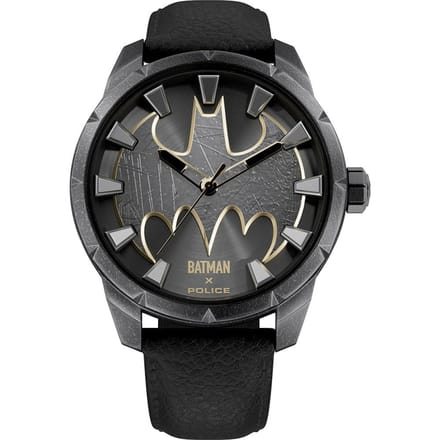 Police The Bat 45mm 5atm Quartz Analogical Horloge Zilver Man