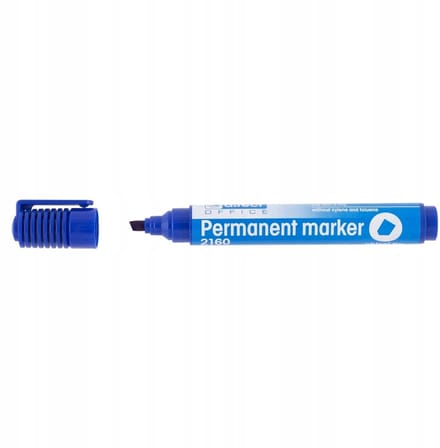 Permanente Blauwe Bouwmarker - Waterdicht & Duurzaam
