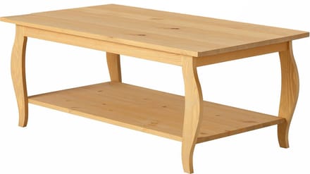 Mira-Salontafel - 1-plank - Grenen
