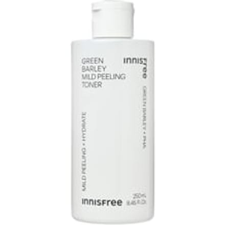 [INNISFREE] Green Barley Mild Peeling Toner 250ml 1pc + Sample Gifts gray
