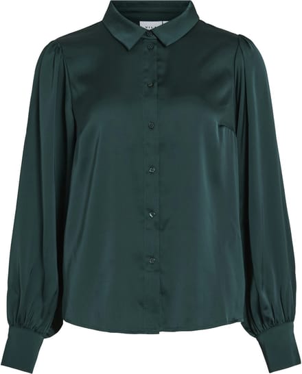VILA - VIENNA RAVENNA L/S BALLOON SHIRT - NOOS - Dames - Blouses