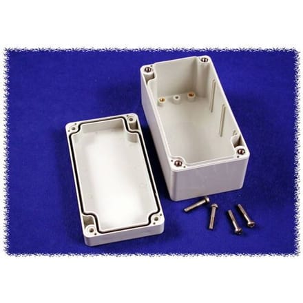 Hammond Electronics 1554D2GY Universele behuizing 120 x 65 x 60 Polycarbonaat Grijs 1 stuk(s)