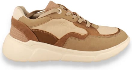 S.oliver Dames Sneaker Comb | Beige | Maat: 37