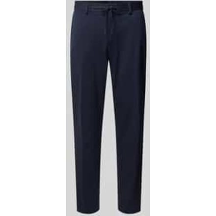 Slim fit joggingbroek van elastische jersey, model 'S.O JOGG'