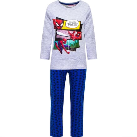 Marvel jongens pyjama - Spiderman - Grey  - 98  - Grijs