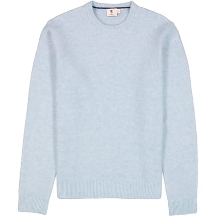 GARCIA Heren Effen Trui Blauw Lange mouw