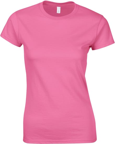Gildan - Softstyle® Women´s T- Shirt - Azalea - XXL