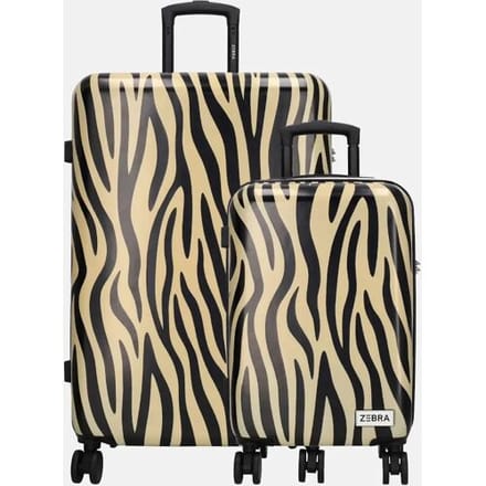 Zebra Trends Travel Koffer 20-28 Inch - Kofferset - Hardcase - Prints - Reizen - Bagage - Zebra
