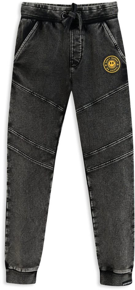 4PRESIDENT Broek Meisjes - Black - Maat 104