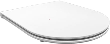 Wiesbaden Flatline Toiletzitting Softclose en Quick Release - Mat Wit