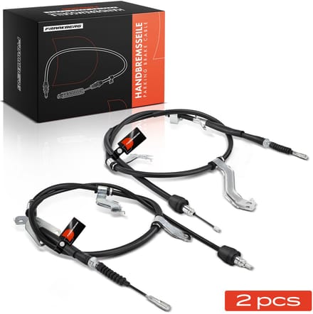 Frankberg 2x kabel handrem achteras beide zijden voor KIA