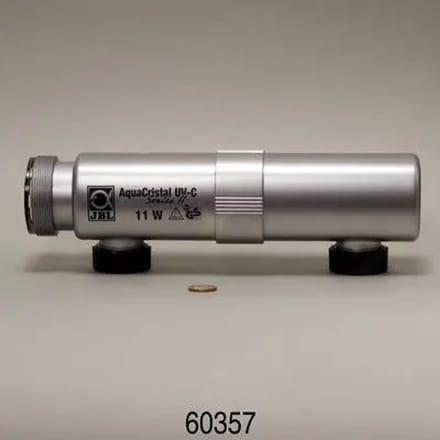 Behuizing en glas voor aquariumfilter JBL