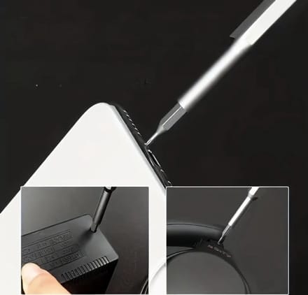 Precisie schroevendraaierset - Compact - Magnetisch - Bitset - 25 delig