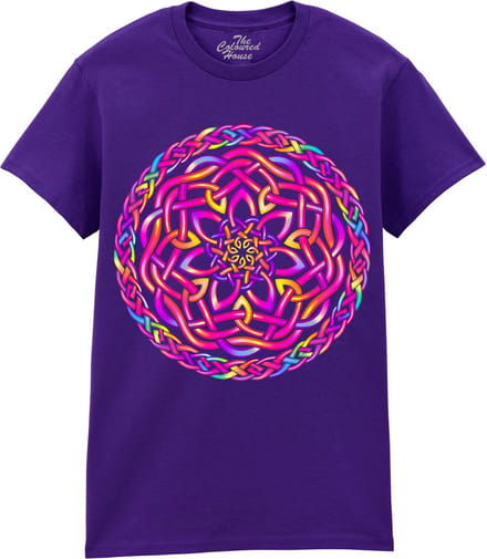 Tropical Celtic Knot The Coloured House T-shirt M