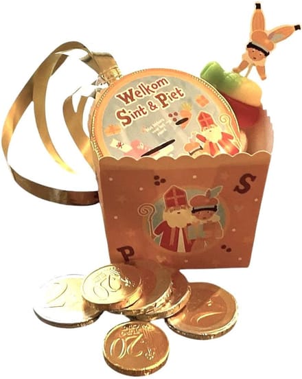 Sint - Chocolade - Snoep - Pepernootbakje - Sinterklaas - Cadeauverpakking