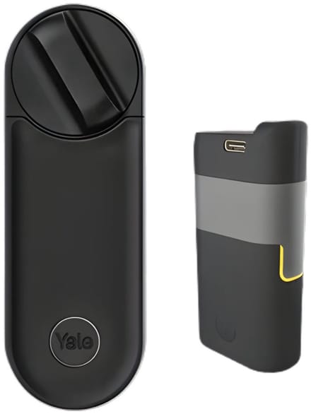 Yale - Linus L2 Smart Lock accuset - Met 2 oplaadbare accu's - Zwart
