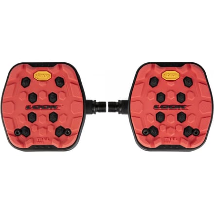 Look Trail Grip Pedalen Rood,Zwart