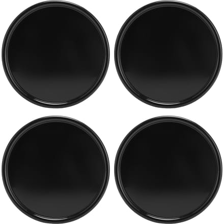 4 STKS 65mm 2,55in Wielnaafdop Waterdicht ABS Wielnaafdop Beschermer Vervanging voor S90 S60 XC60 XC40 XC90 Black black