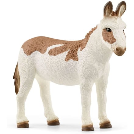 schleich FARM WORLD - Amerikaanse gevlekte ezel - Speelfiguur - 13961