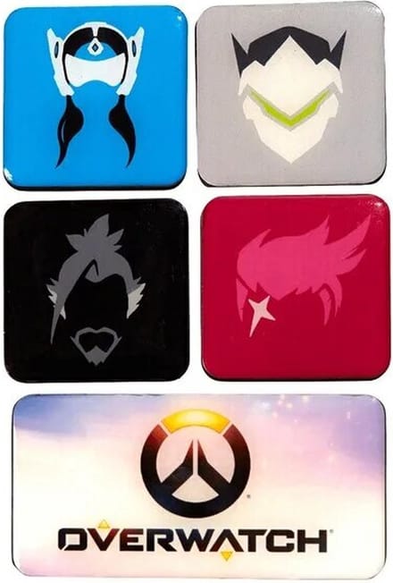 Overwatch - Koelkastmagneet - Variatie Set S3
