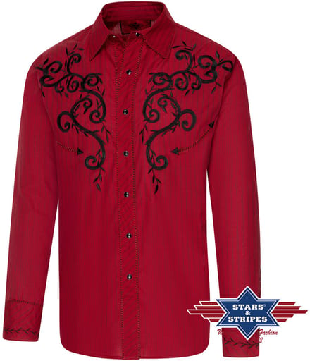 Stars & Stripes - Western Shirt Mason - L