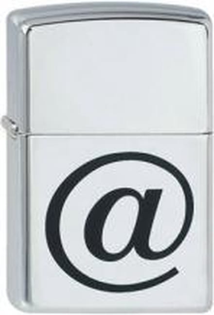 Zippo aansteker @ At
