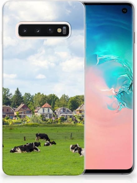 Samsung Galaxy S10 TPU Hoesje Koeien