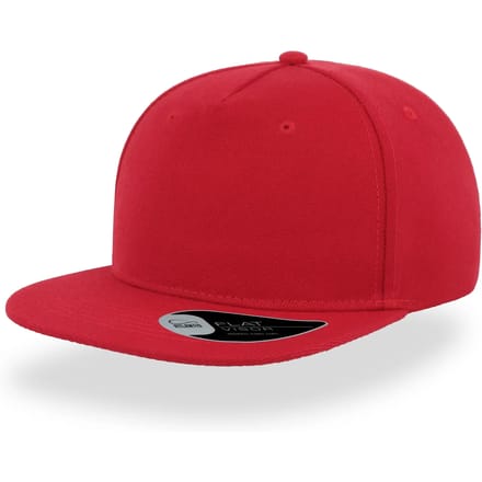 Atlantis Headwear Snap Five-S AT530 - Red - One size