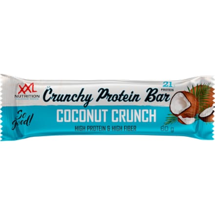 XXL Nutrition Crunchy Protein Bar Kokos 1 reep (60 gram)