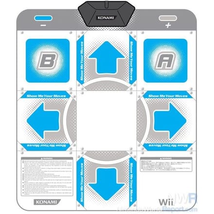 Konami Dance Mat-Standaard (Wii) Gebruikt