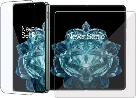 Geschikt voor OnePlus Open - Screenprotector - Beschermglas Folie