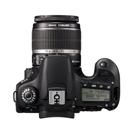 Canon EOS 60D Digitale Spiegelreflexcamera + EF-S 18-55mm f/3.5-5.6 IS Zoomlens zwart