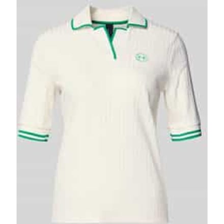 Regular fit Poloshirt van Viscosemix