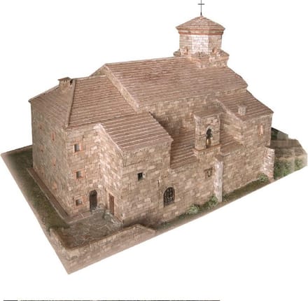 Bouwpakket Heiligdom van San Miguel de Aralar (Spanje)- Steen